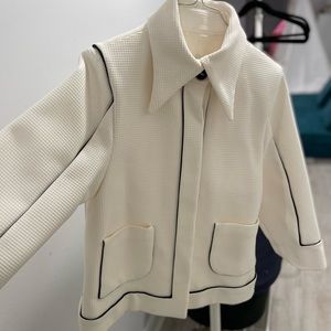 Authentic Chanel Jacket - size 4 - 3/4 sleeves - New with tags